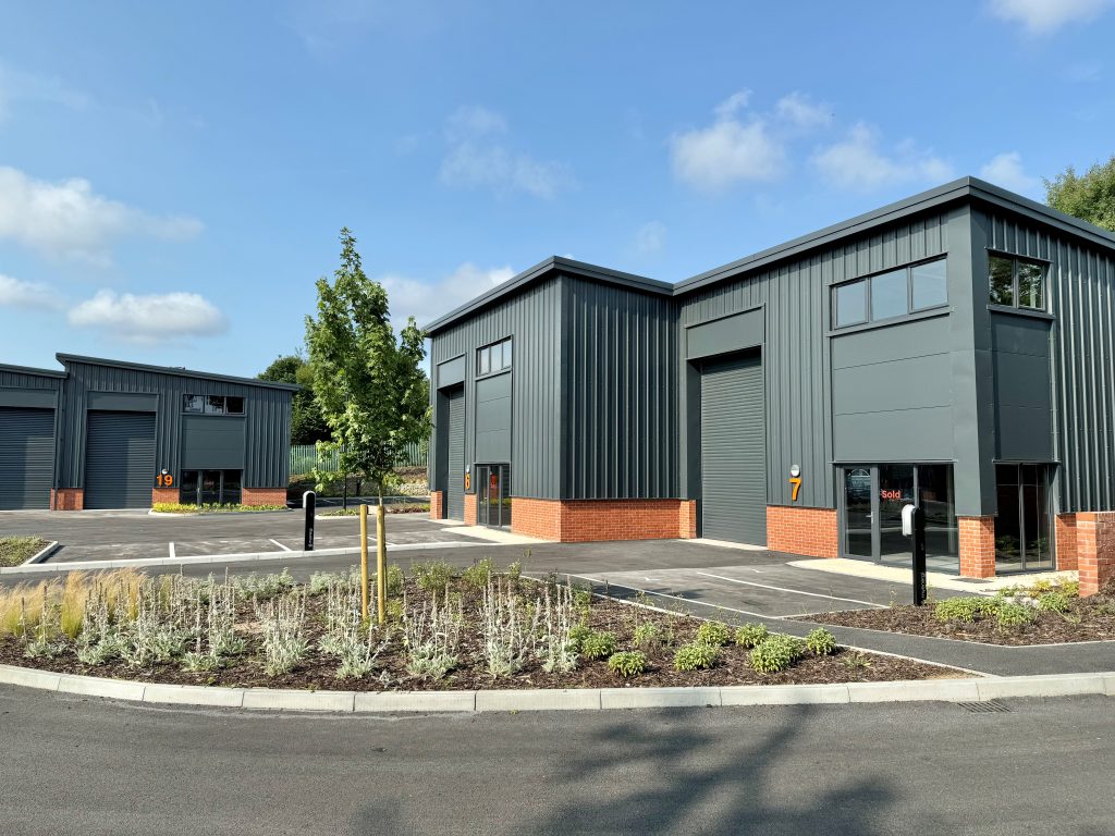 new build industrial estate in Eastleigh